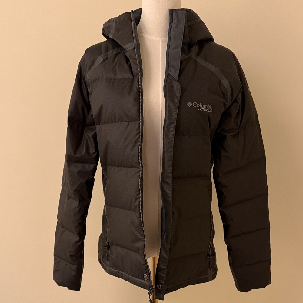 Columbia Charcoal Hooded Jacket